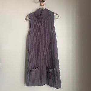 Leith purple sweater dress